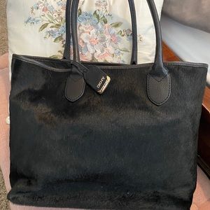 Donna Karan cowhide large Tote